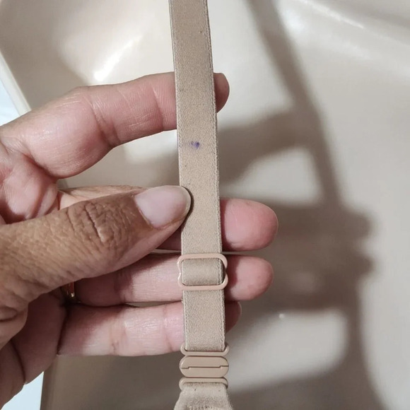 Victorias Secret Body by Victoria Lined Demi Bra Women Size 34D Tan Light Padded - Picture 8 of 9